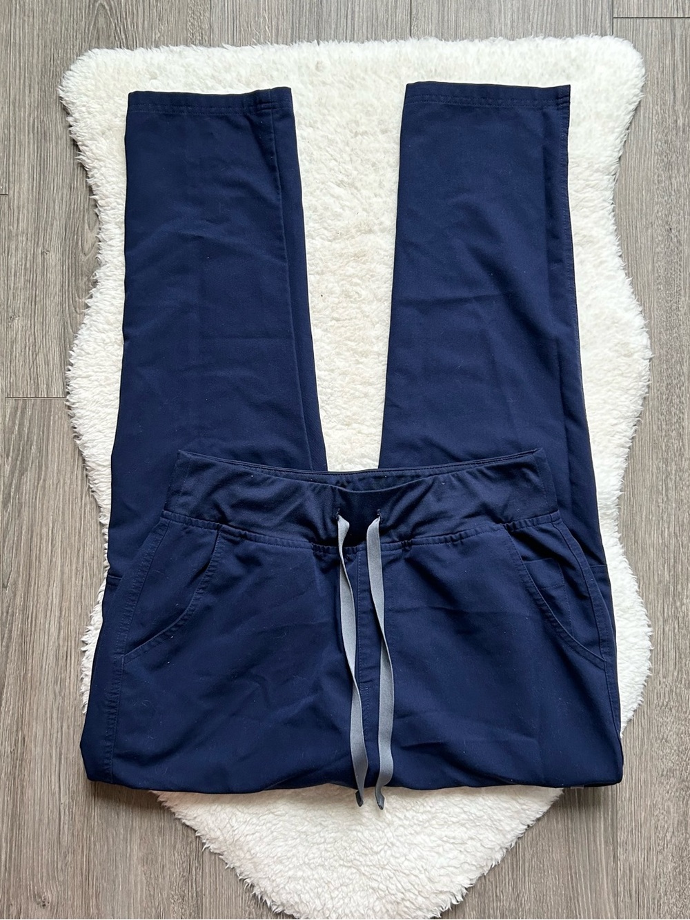 Figs Navy Scrub Drawstring Jogger Pants